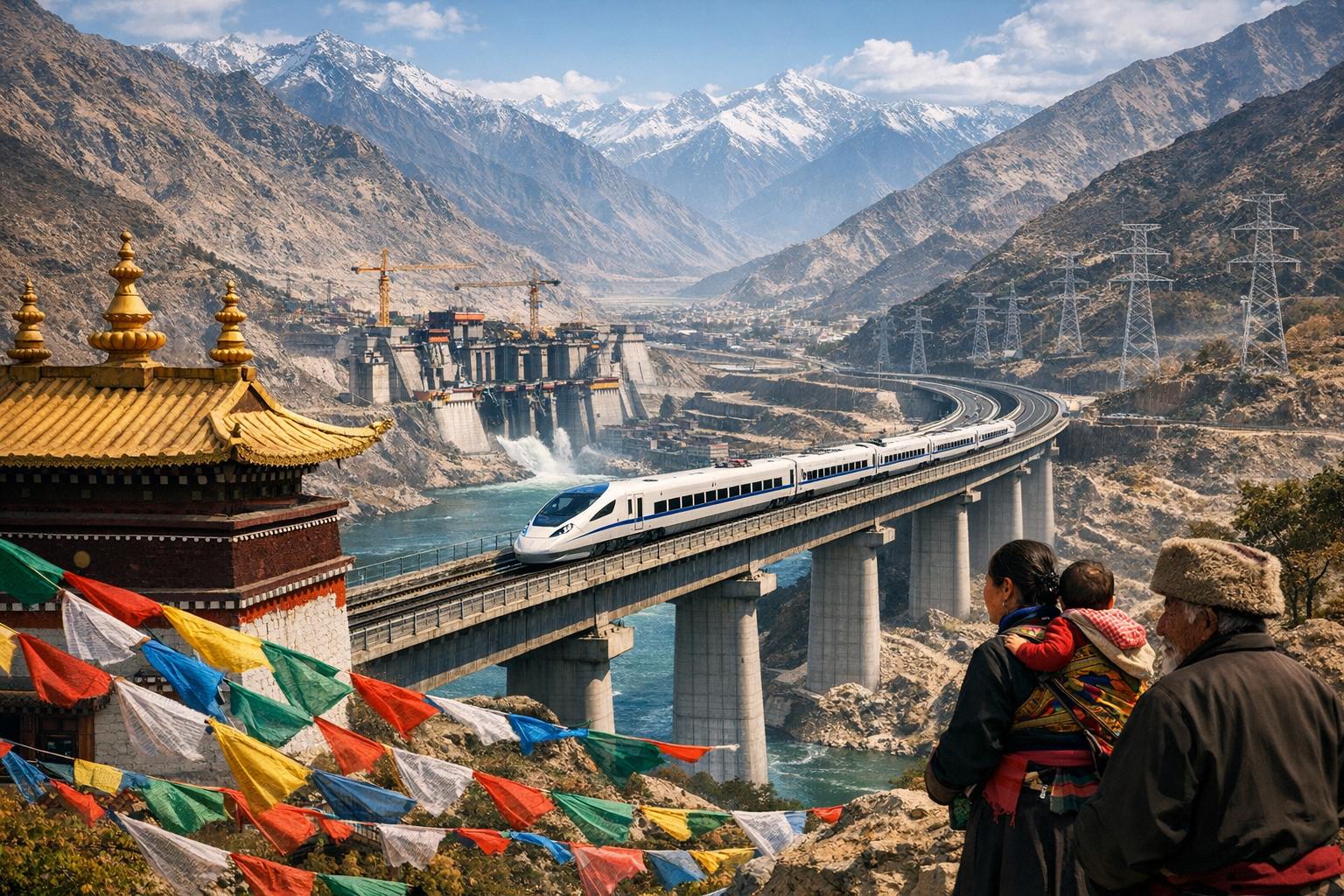 The impact of Chinese infrastructure projects in Tibet.