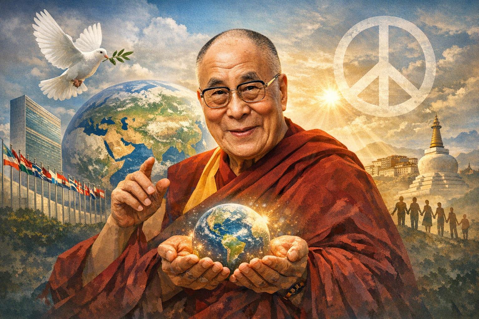 The role of the Dalai Lama as a global peace advocate.