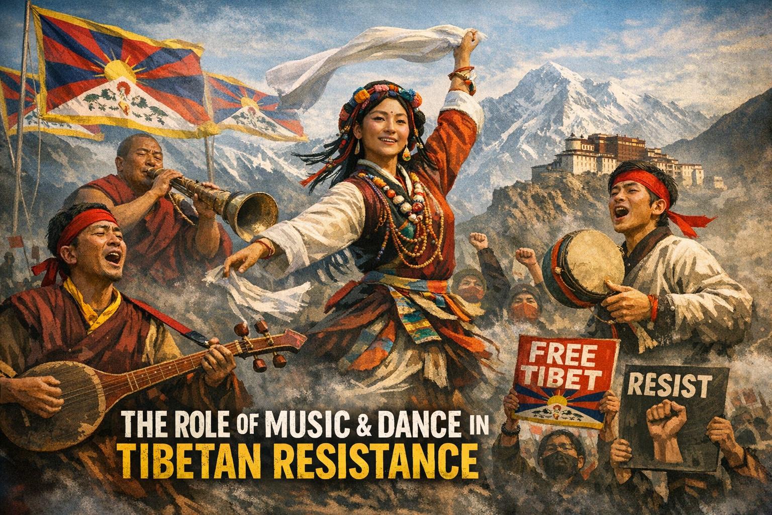 The role of music and dance in Tibetan resistance.