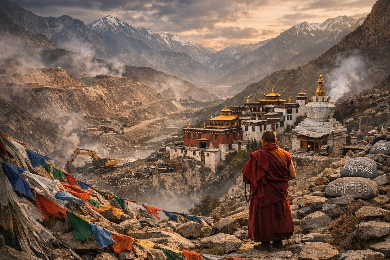 The struggle to preserve sacred Tibetan sites.